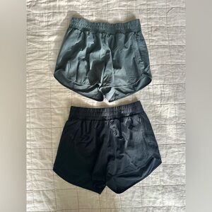 CRZ YOGA Black and Grey Athletic Shorts Bundle